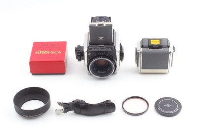 ZENZA BRONICA S2、 75mm F2.8 #2552 Late Model [N MINT / Hood] Zenza Bronica S2 S2A Film Camera 75mm
