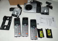 AT T 2 Handset Answering System w/ Smart Call Blocker 2 Complete 1 Missing Piece
