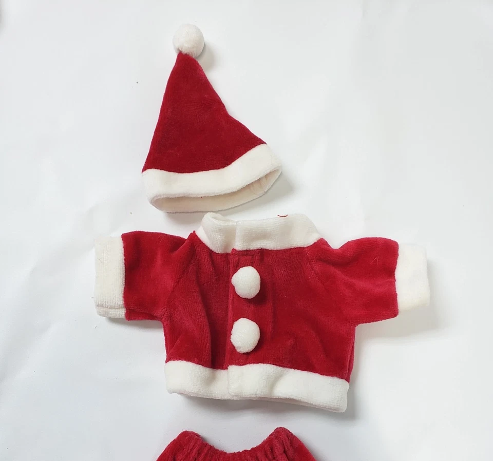 Santa Outfit for 6 - 8 inch bear, doll Webkinz by Unipak Designs - Image 2 of 4