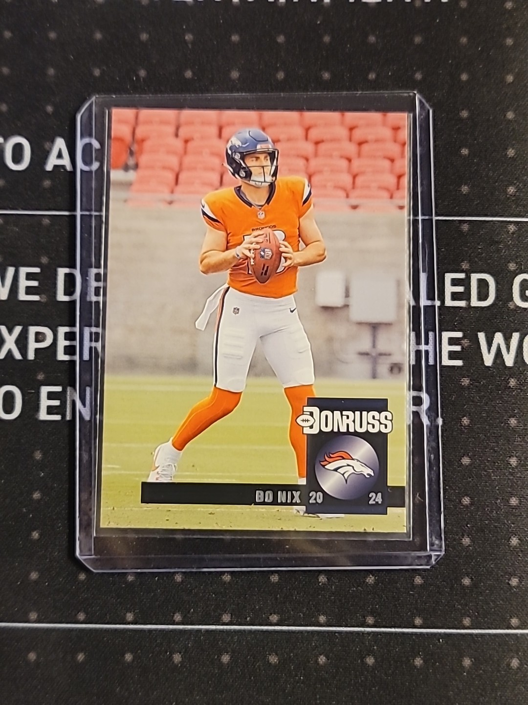 2024 Donruss Bo Nix Retro 1994 Rookie (RC) #28 Denver Broncos