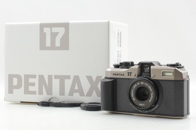 Unused] Pentax 17 Dark Silver Compact Film Camera New Coating