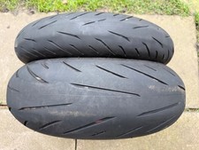 pair motorcycle tyres BRIDGESTONE Battlax Hypersport S22 190/50/17 & 120/70/17