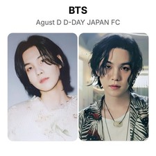 BTS Agust D D-DAY JAPAN FC Official Photocard KPOP Special Gift