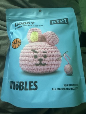The Woobles Cooky BT21 Learn To Crochet Kit For Beginners New BTS