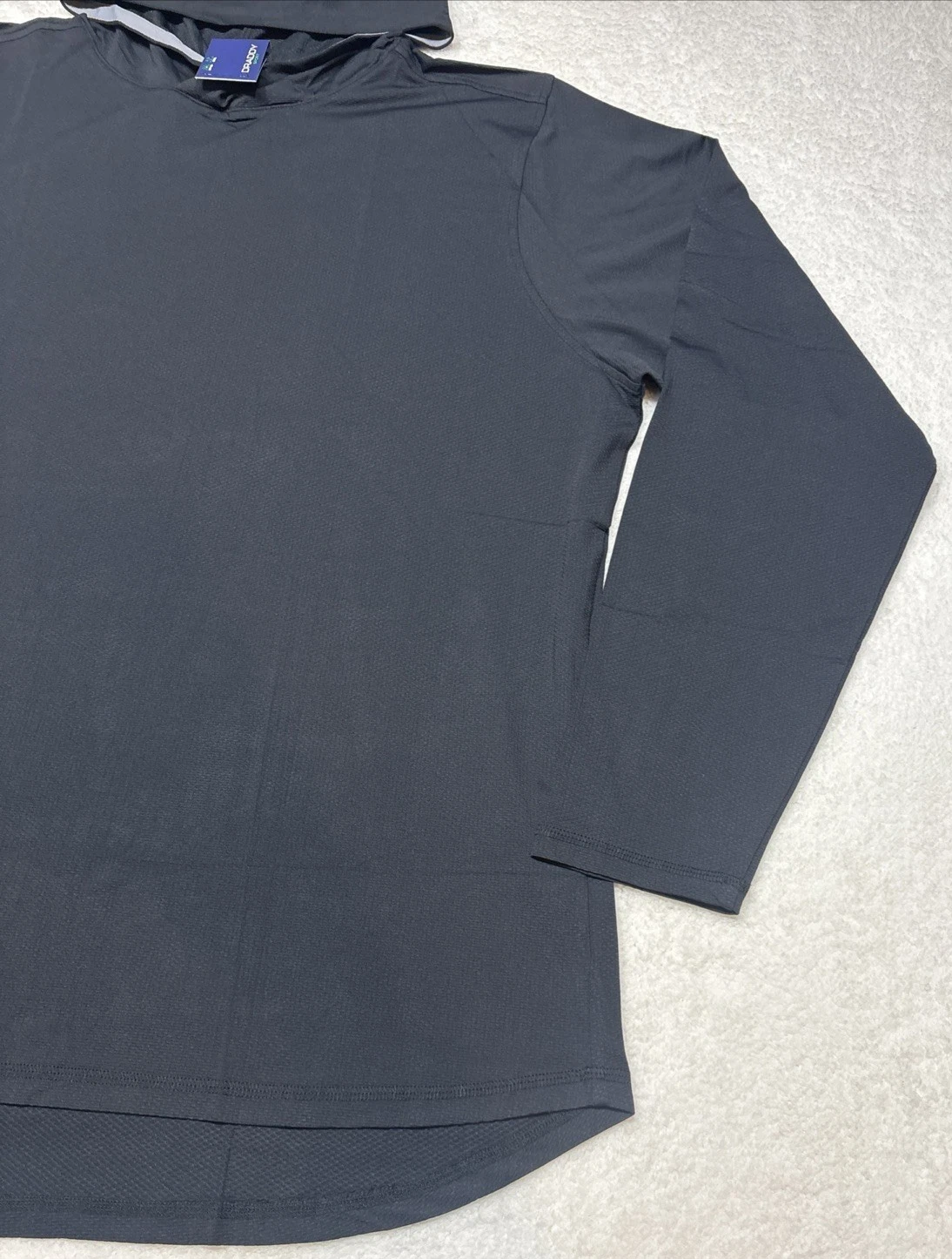 B. Draddy Cool Olin Hoodie Mens XL Dark Knight Black BDSL10 Golf Pullover image 3