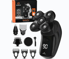 Cordless Bald Head Shavers for Men, Baldiepro Head Grooming Starter Kit - Includ
