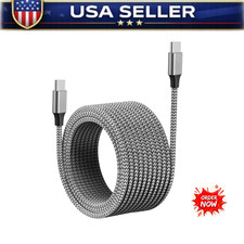 3 or 5 meter Extra Long USB Type C Cable A 2.0 To Nylon Braided Charger Cord