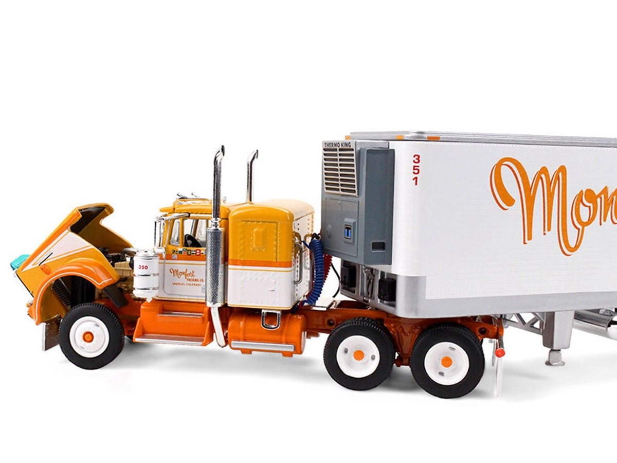 KENWORTH W900A W/SLEEPER & TRAILER 