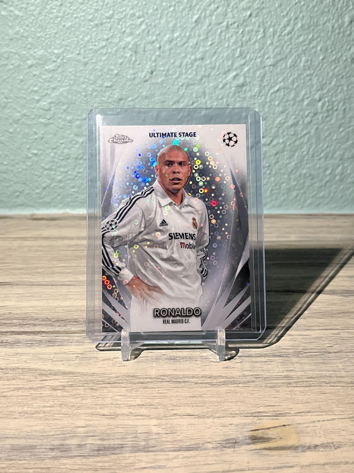 2023-24 Topps UEFA Club Competitions #USC-43 Ronaldo Ultimate Stage Chrome view 1