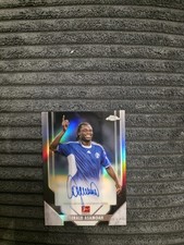 Topps Chrome Bundesliga Gerald Asamoah On Card Auto /25