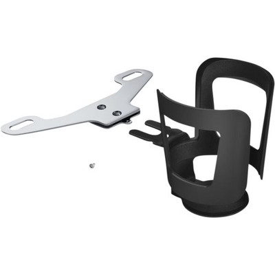 Show Chrome Accessories Armrest Beverage Holder - Black