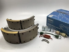 Relined Haldex GG4720QG Front Brake Shoes 16-1/2"x5", 4720Q, 23000 Lbs (23K LBs)