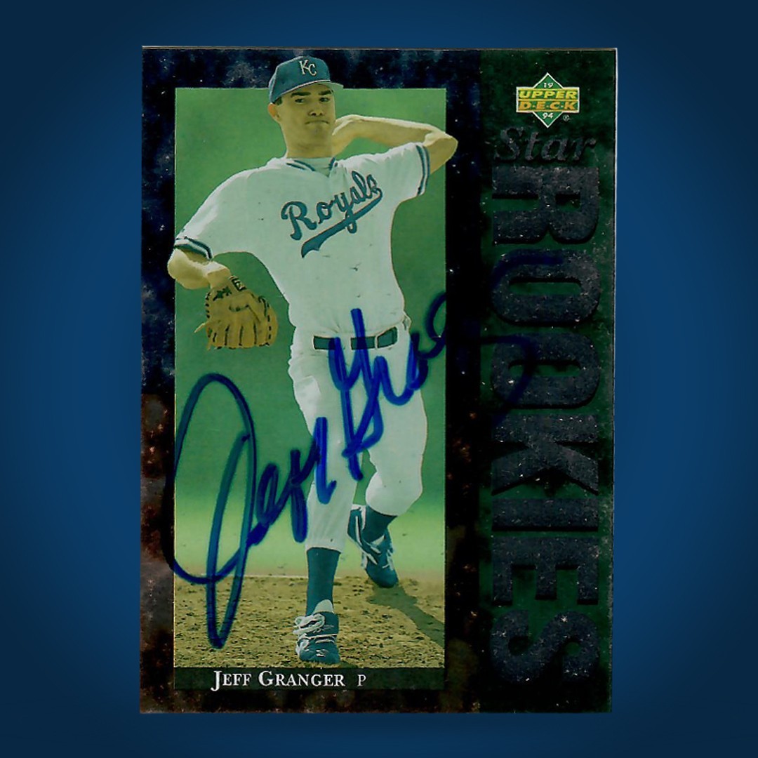 Jeff Granger signed autographed 1994 Upper Deck card (#14)