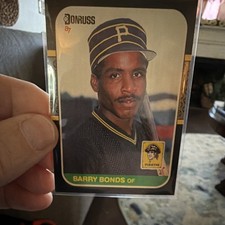 Donruss 1987 Barry Bonds Rookie #361 Pittsburgh Pirates Baseball Card. rookie card picture