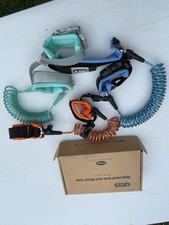 Dr.meter Adjustable Padded Wrist Link 2-Pack Blue Orange 2m LW-03