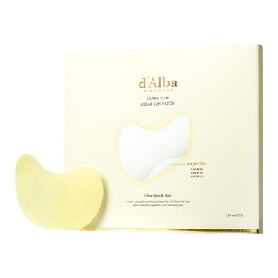 [d'Alba] Ultra Slim Clear Sun Patch - 1pack (4pairs)
