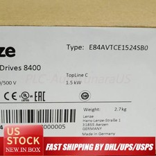 US Free TAX Lenze 8400 TopLine C inverter 1.5 Kw. - Type : E84AVTCE1524SB0