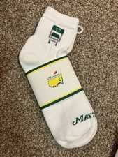 2026 Masters White Socks with Masters Logo Chair. ANGC Augusta National