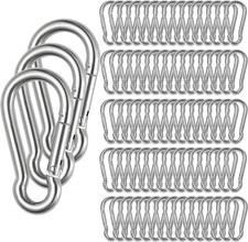 Spring Snap Hooks M5 M6 M8 M10 Carabiner Heavy Duty Carabiner Clips Galvanized S