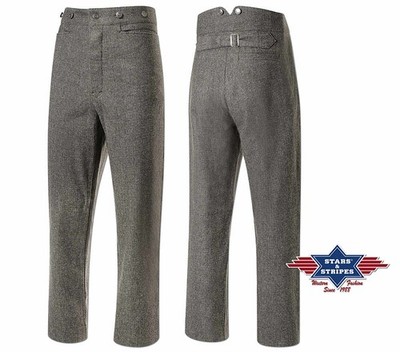 Westernhose Old Style Hose Cowboy Line Dance ''Fargo'', grau Baumwolle
