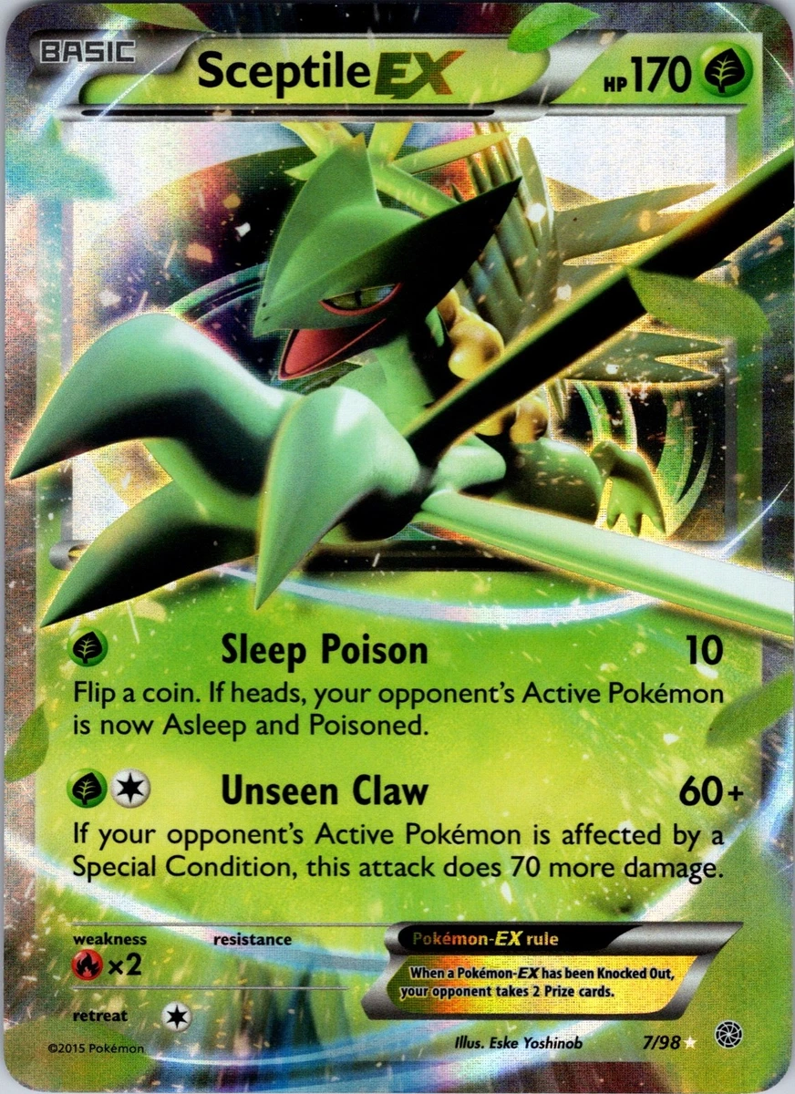 Sceptile ex 7/98 XY - Ancient Origins for sale | eBay