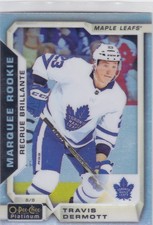 18/19 PLATINUM..TRAVIS DERMOTT..MARQUEE ROOKIE..# 153..MAPLE LEAFS.COMBINED SHIP