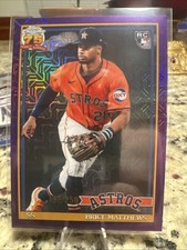 2026 TOPPS SERIES 1 PURPLE MOJO REFRACTOR /250 BRICE MATTHEWS RC ASTROS #91C-70
