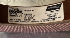 Norton Bear-Tex 12 "x1"X5"Interleaf Non-Woven Flap Wheel 120 Grit 66261004667
