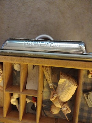 Hamilton Printers Tray Vtg Letterpress Drawer Shadow Box Wooden | eBay