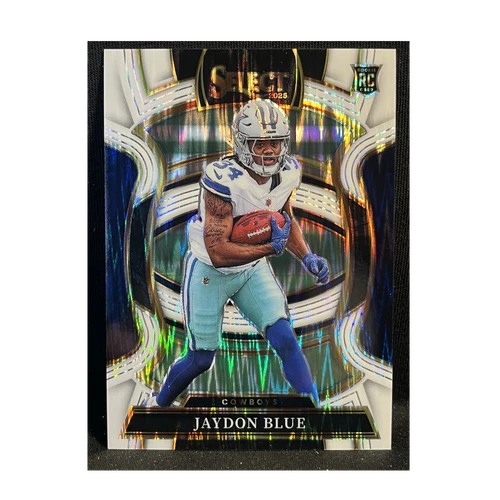 2025 Panini Select Football White Shock Jaydon Blue #96
