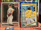 2025 Panini Donruss Konnor Griffin Rated Prospect Red Blue Laser SP +USA Sparkle