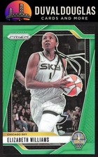 2024 Panini Prizm WNBA #24 Elizabeth Williams Green Prizms