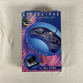 Nyko Strike Pad Saturn-8 Controller Sega Saturn Gamepad With Box CIB #3