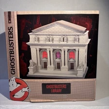Ghostbusters Village Collection NYC Public Library Lit Building, BNIB, Grey