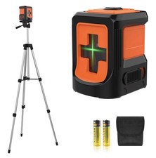 Laser Level with Tripod, Green Cross Line Lazer Leveler Tool for Picture