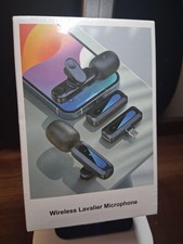 Wireless Lavalier Microphone - Black