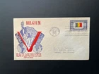 Belgium OVERRUN COUNTRIES FDC SCOTT 914