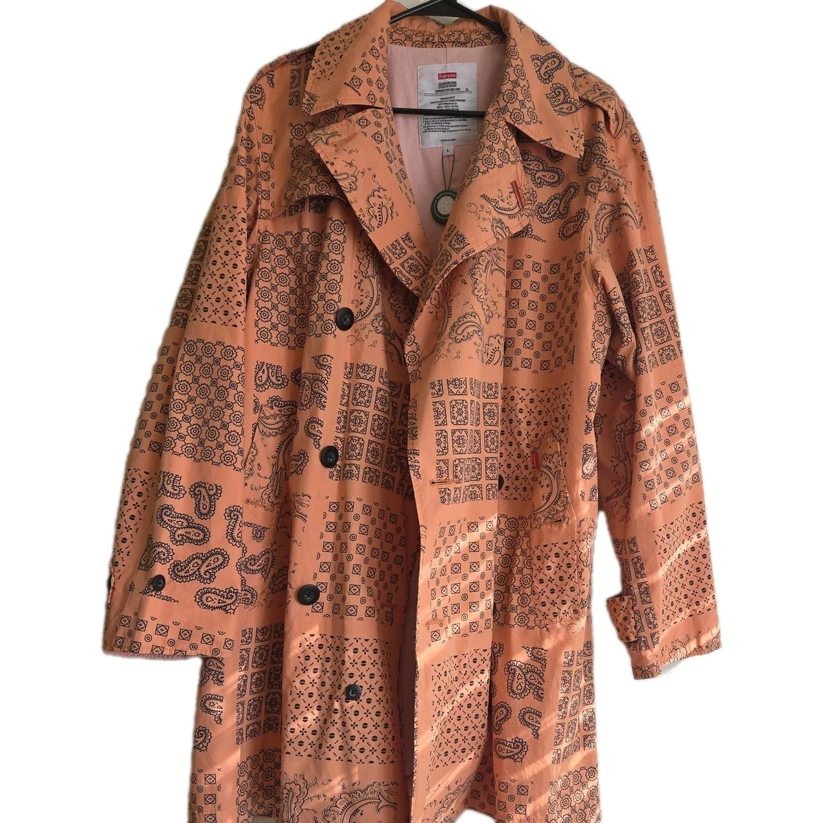 Supreme Trench Coat Regular Size Coats, Jackets & Vests for Men | eBay