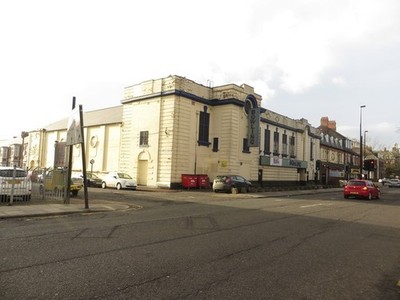 Foto 6x4 Bowlingbahn, Westgate Road, Newcastle upon Tyne mit Blick über c2017