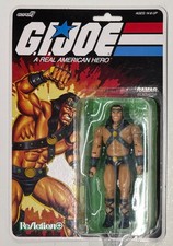 Super7 ReAction  Plus G.I. Joe O-Ring Ramar Gladiator 3.75  Figure GI G. I. New