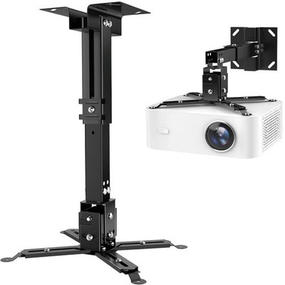 3IN1 Universal 360° Swivel Tilt Projector Mount Ceiling Wall Holder Bracket