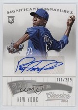 2014 Panini Classics Significant Signatures Silver /299 Rafael Montero Auto 0b2