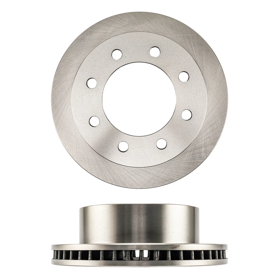 Rotores de freno de disco delanteros pastillas de freno aptos para Dodge Ram 2500 Ram 3500 2000-2002 Foto 3 de 4