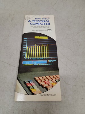 HOW TO BUY A PERSONAL COMPUTER by Carlton Shrum VINTAGE BOOKLET