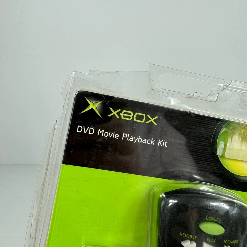 Microsoft Original Xbox DVD Movie Playback Kit Remote Receiver Brand New NRFP - Image 3 of 4