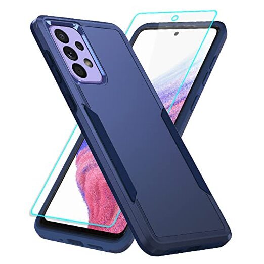 for Samsung A53 5G Case, Galaxy A53 5G Case with KTZ Samsung A53 5G Case Blue