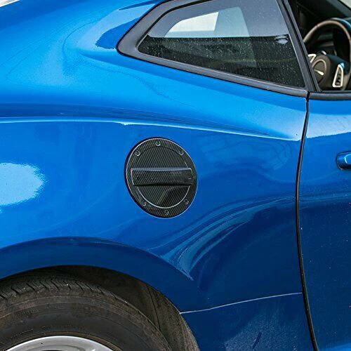 Cubierta de tapa del tanque de combustible para automóvil decoración del tanque de gasolina moldura protectora para Chevrolet Camaro 2017 arriba Foto 2 de 4