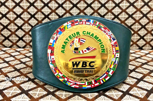 WBC MUAY THAI AMATEUR CHAMPION REPLICA BELT ADULT SIZE