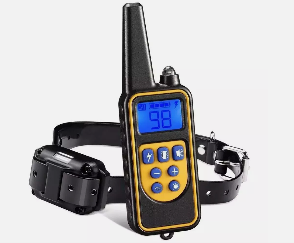 2700 FT Remote Dog Shock Training Collar Rechargeable Waterproof LCD Pet Trainer