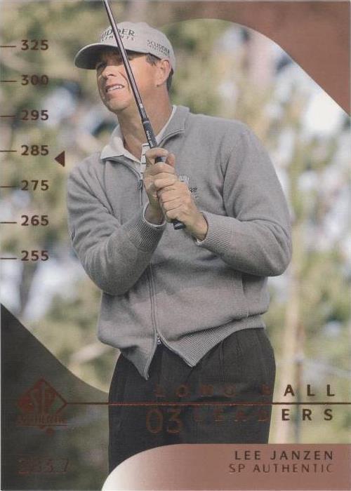 2003 SP Authentic - Lee Janzen #60 - 1 of 1